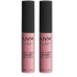 NYX Cosmetics Soft Matte Metallic Lip Cream SMMLC10 Milan Creamy Metallic Matte Lipstick