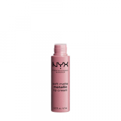 Кремовая металлическая матовая помада NYX Cosmetics Soft Matte Metallic Lip Cream SMMLC10 Milan