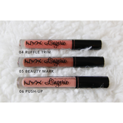 NYX Lip Lingerie LIPLI04 Ruffle Trim Matte Lipstick