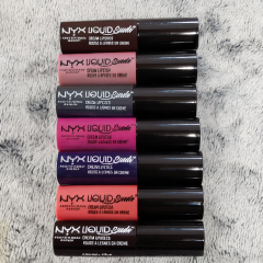 NYX Liquid Suede Cream Lipstick LSCL02 Life's A Beach mini format liquid cream lipstick with a matte finish