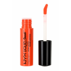 NYX Liquid Suede Cream Lipstick LSCL05 Orange County mini format liquid cream lipstick with a matte finish