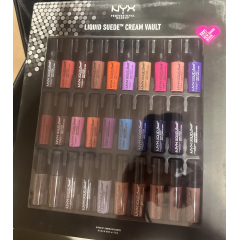 NYX Liquid Suede Cream Lipstick Vault LSCL07 Sandstorm mini format liquid cream lipstick with a matte finish