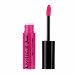 Жидкая кремовая помада с матовым финишем NYX Liquid Suede Cream Lipstick LSCL08 Pink Lust мини формат