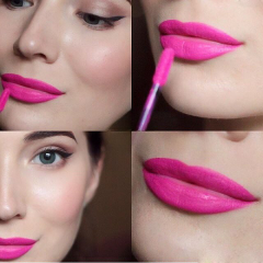 NYX Liquid Suede Cream Lipstick LSCL08 Pink Lust mini format liquid cream lipstick with a matte finish