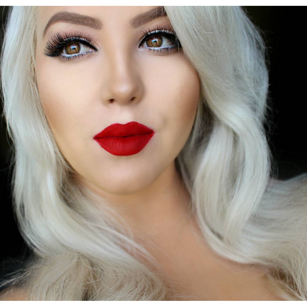 NYX Liquid Suede Cream Lipstick LSCL11 Kitten Heels mini format liquid cream lipstick with a matte finish