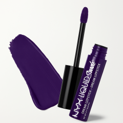 Рідка кремова помада з матовим фінішем NYX Liquid Suede Cream Lipstick LSCL18 Foul Mouth міні формат