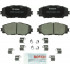 BOSCH BC1210 front brake pads for Lexus HS250h; Pontiac Vibe; Scion xB, xD; Toyota Corolla, Matrix, Prius V, RAV4