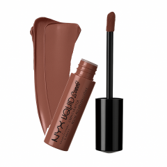 Рідка кремова помада з матовим фінішем NYX Liquid Suede Cream Lipstick LSCL21 Brooklyn Thorn міні формат