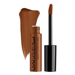 Рідка кремова помада з матовим фінішем NYX Liquid Suede Cream Lipstick LSCL22 Downtown Beauty міні формат