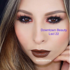 Жидкая кремовая помада с матовым финишем NYX Liquid Suede Cream Lipstick Vault LSCL22 Downtown Beauty мини формат