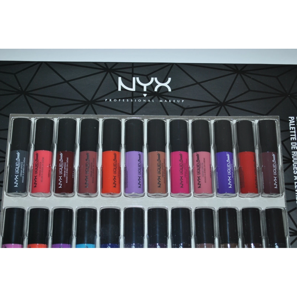 NYX Liquid Suede Cream Lipstick Vault set (24x1.6 g)