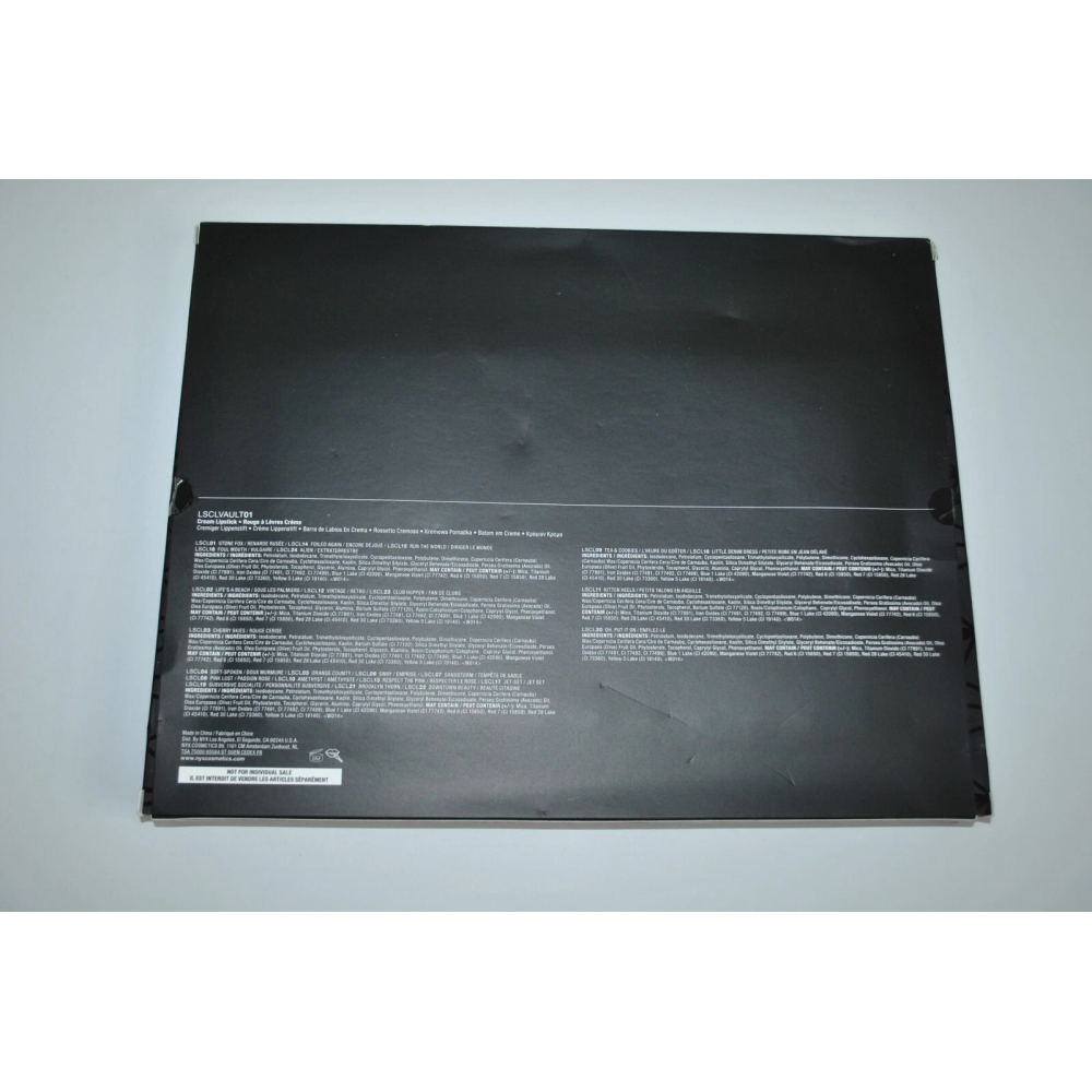 NYX Liquid Suede Cream Lipstick Vault set (24x1.6 g)