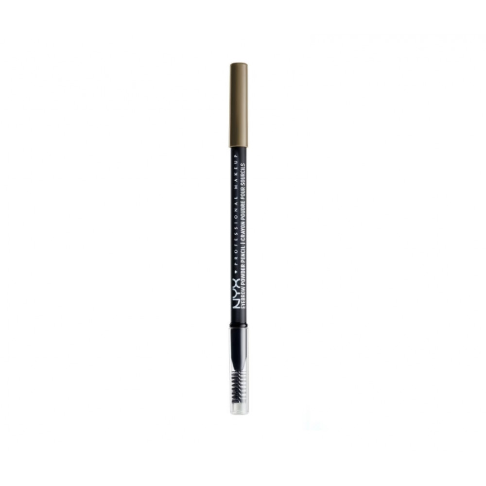 Стійкий пудровий олівець для брів NYX Eyebrow Powder Pencil EPP02 Taupe
