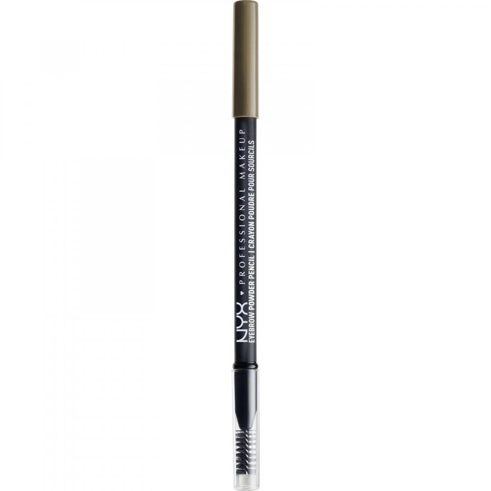Стойкий пудровый карандаш для бровей NYX Eyebrow Powder Pencil EPP03 Soft Brown