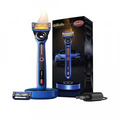 Мужская бритва с подогревом Gillette Labs Bugatti Limited Edition 1 станок 6 картриджей и зарядное устройство