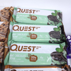 Протеиновые батончики Quest Nutrition в ассортименте 12 штук по 60 грамм шоколадные вкусы