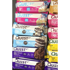 Мікс набір протеїнових батончиків Quest Protein Nutrition Bar асорті смаків 18 штук