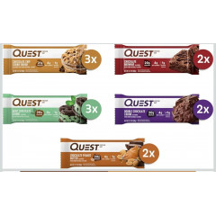 Протеїнові батончики Quest Nutrition в асортименті 12 штук по 60 грам шоколадні смаки