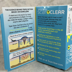 Рідкий засіб для лікування рубців і шрамів Scar Clear Triple Action Scar Treatment Liquid Brush On 15 мл