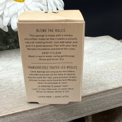 Morphe Microfiber Beauty Sponge beige foundation sponge