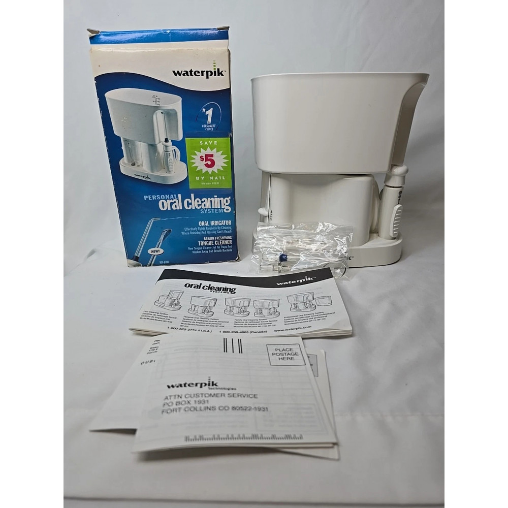 Стационарный ирригатор Waterpik WP-60W белый