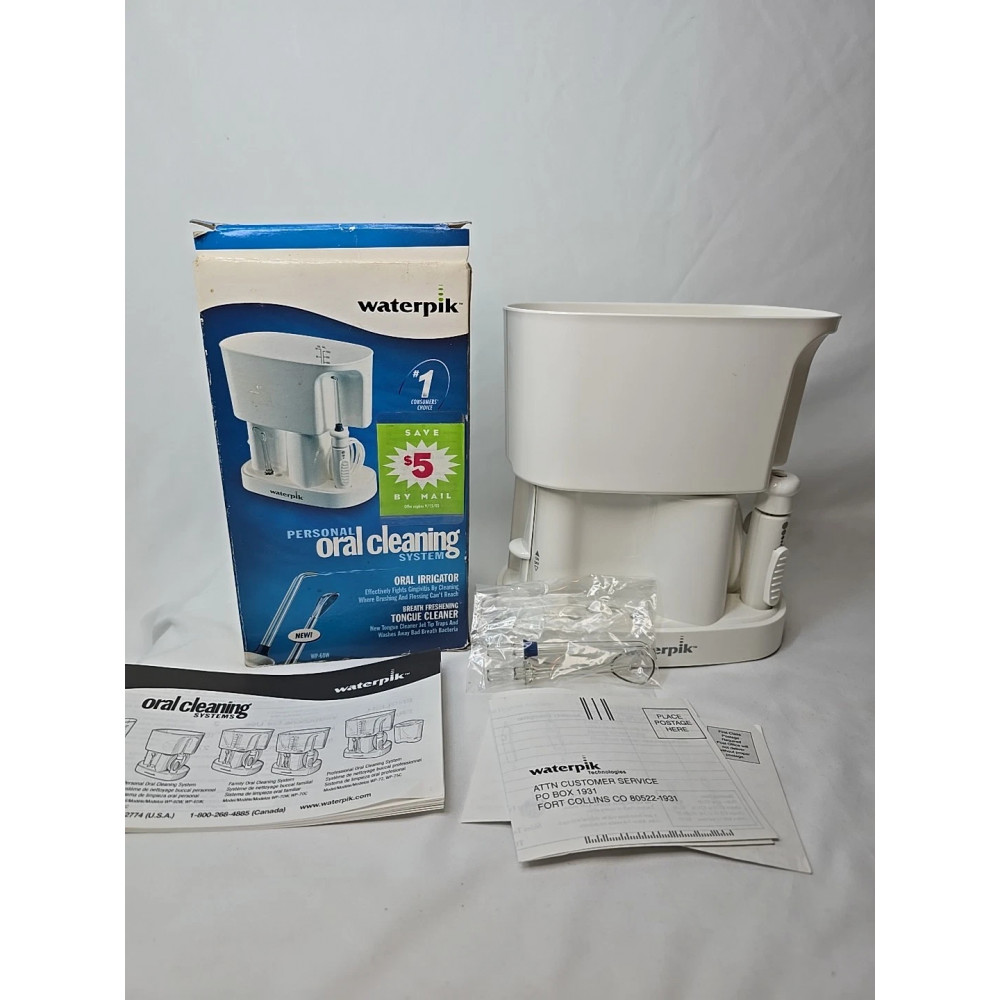 Стационарный ирригатор Waterpik WP-60W белый