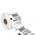 Roll of white three-layer paper for thermal printer 100x150 mm 500 sheets