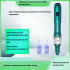 Htypen Electric Nano-Micro Needle Device for Serum Injection, Green, with 2 Attachments