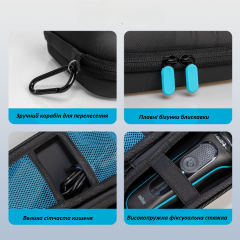 Braun Series 3/5/7/9 S106 Electric Shaver Storage Case, Black