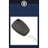 Renault 2-button 433 MHz car key with PCF7946 chip, NE72/73 blade