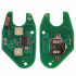 Renault 2-button 433 MHz car key with PCF7946 chip, NE72/73 blade