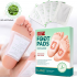 Set of Elaimei Foot Pads detox patches with wormwood and ginger, 10 pcs