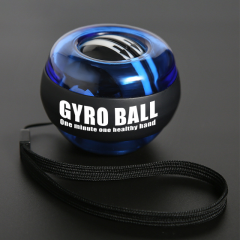 Мяч-гироскоп для укрепления кисти тренажер Gyro Ball синий