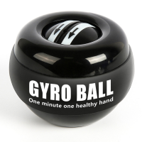 Мяч-гироскоп для укрепления кисти тренажер Gyro Ball черный