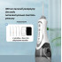 Baiteng BPF-01 Portable Oral Irrigator, white (4 nozzles + nozzle storage box)