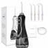 Baiteng BPF-01 Portable Oral Irrigator, Black (4 nozzles + nozzle storage box)
