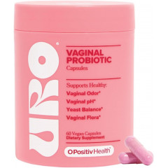 Пробиотик для женского интимного здоровья O Positiv URO Vaginal Probiotics 60 капсул 1 месяц 