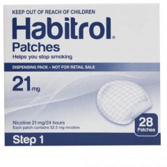 Набір нікотинових пластирів Habitrol Кроки 1-2-3 комплект 84 шт.