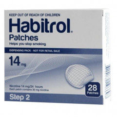 Набір нікотинових пластирів Habitrol Кроки 1-2-3 комплект 84 шт.
