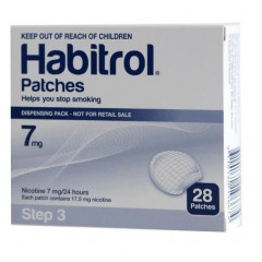 Набір нікотинових пластирів Habitrol Кроки 1-2-3 комплект 84 шт.