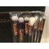 Zoeva Rose Golden Luxury Set 8 pcs Makeup Brush Set and Rose Gold Leather Clutch