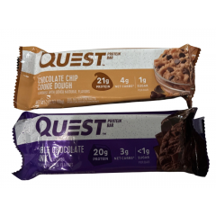 Набор протеиновых батончиков Quest Protein Bar микс вкусов шоколад и печенье 2 шт