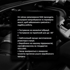 Іридієва свічка запалювання NGK 90288 Laser Iridium Spark Plug DILKAR7M8 для Toyota/Lexus/Honda/Mazda/Nissan/Infiniti/Hyundai/Kia