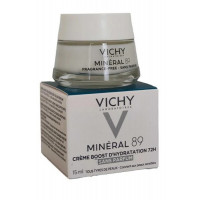 Крем-бустер для зволоження шкіри Vichy Mineral 89 15 мл без парфумерних віддушок