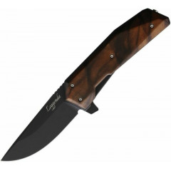 Складной нож для охоты и туризма WOOX Leggenda Walnut дерево орех