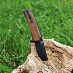 Folding knife for hunting and tourism WOOX Leggenda Walnut walnut wood