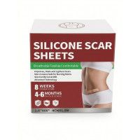 Силиконовый пластырь от шрамов и рубцов Silicone Scar Sheets телесный 4 см x 1,5 м