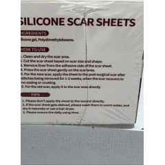 Силиконовый пластырь от шрамов и рубцов Silicone Scar Sheets телесный 4 см x 1,5 м