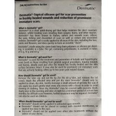 Силиконовый гель для коррекции шрамов Dermatix 15 г бесцветный