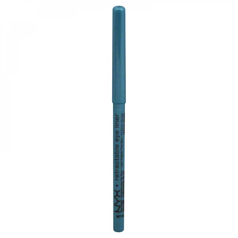 Выдвижной карандаш для глаз Nyx Retractable Eye Liner MPE09 Turquoise Blue небесно-бирюзовый